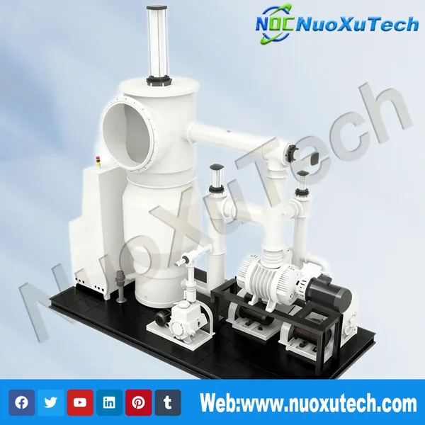 NuoXuTech Oil Diffusion Vacuum Pump System photo-2