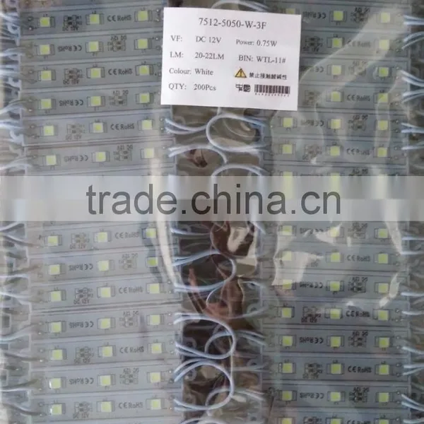 Material Glue Item 5050 Led RGB Module High Brightness With Cheap Price and Changlable Color for Signage photo-5