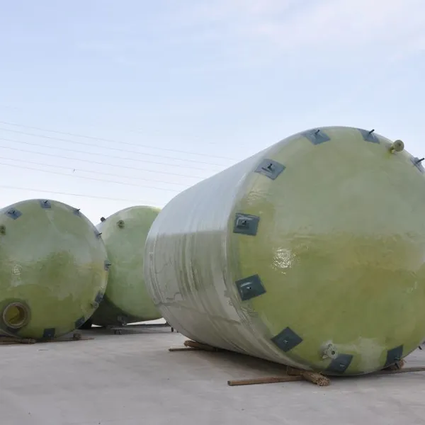 FRP Sodium Hypochlorite Storage Tanks 5000 Gallon with UV Resistance & 1.5 Specific Gravity Design