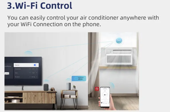 Must-have for Europe Heatwave! No-drill Inverter Window AC, Perfect for Rental & Old Houses, Fast Cooling Quiet & Energy Saving photo-4