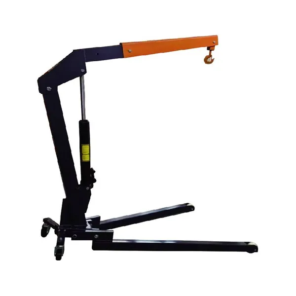 1Ton/2 Ton/3Ton Folding Engine Hoist Cherry Picker Shop Crane Hoist Lift Heavy Duty Carbon Steel With 6 Iron Caster Wheels photo-3