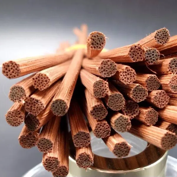 Natural Black Rattan Sticks for Reed Diffuser Reed Stick Black Fiber Fragrance Stick for Home photo-2