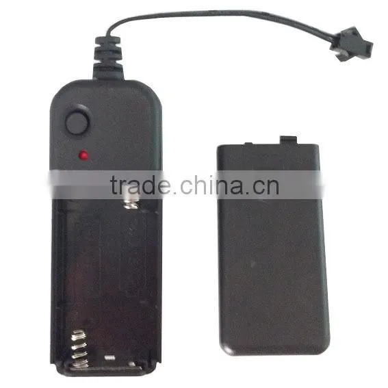 Portable 3V 2AA Battery EL Wire/EL Panel Inverter photo-3
