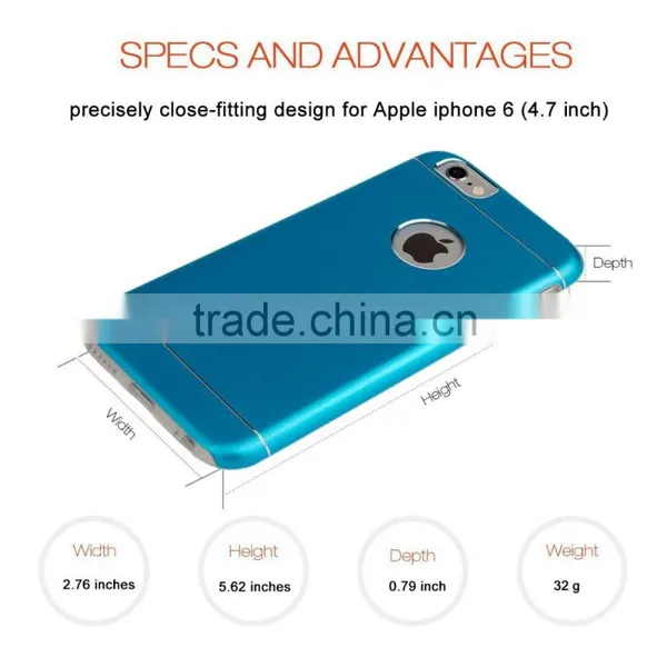 New Design Dual Aluminum Sublimation Case for Iphone 6 2 Layer photo-4