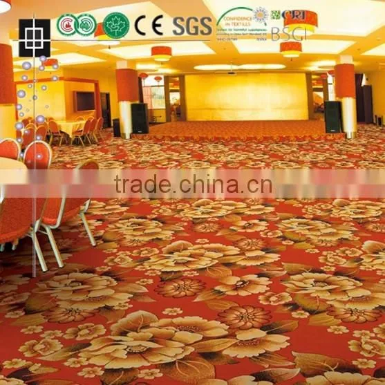 Woven Commercial Patterned Textured Wilton Carpet photo-3