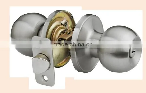Tubular Knobset KY587BK-SC photo-2