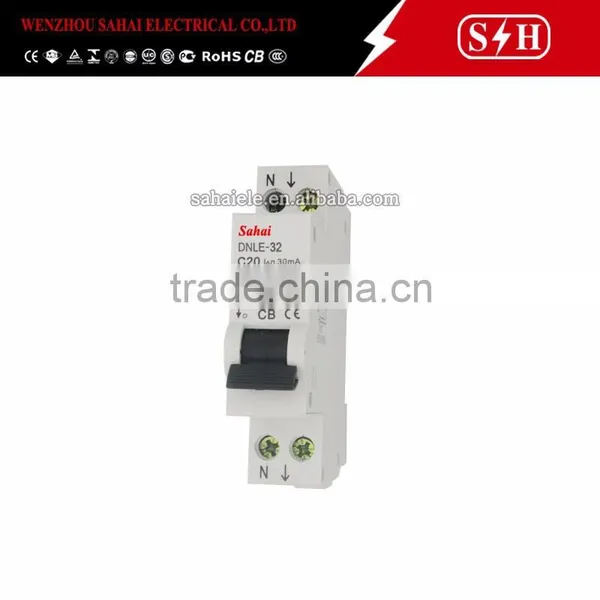 High Quality 1P+N RCBO Single Pole photo-2