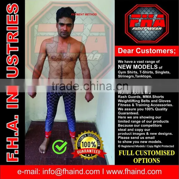 MMA Legging Custom Yoga Tight Yoga Wear Yoga Fitness Pants for Men Women Compression Leggings By FHA INDUSTRIES photo-2