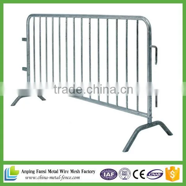 Powder Coated Interlocking Construction Steel Crowd Control Barricade photo-5