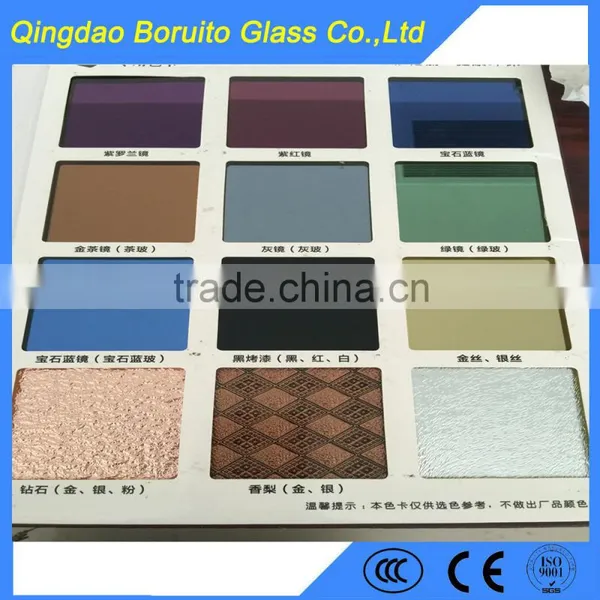 Free Samples Colored Mirror Glass Price photo-2