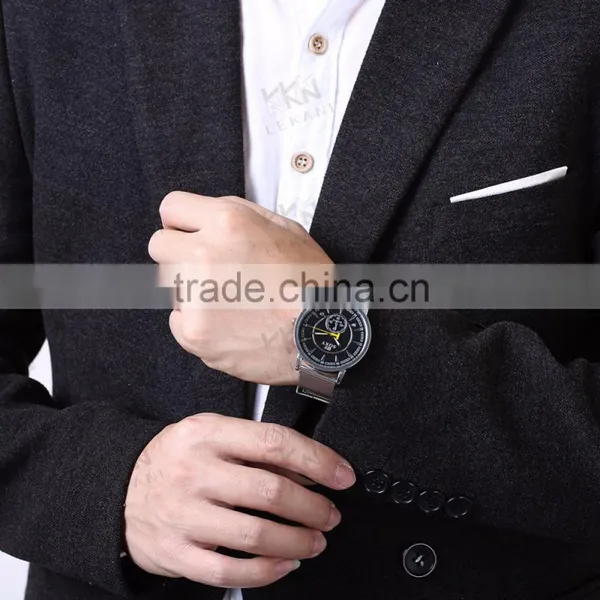 Latest Silver Man Watch, Cheap Stainless Steel Case Back Watch Quality Choice Most Popular photo-6