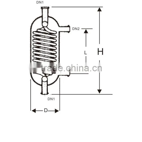 Laboratory Glass Graham Condenser photo-2