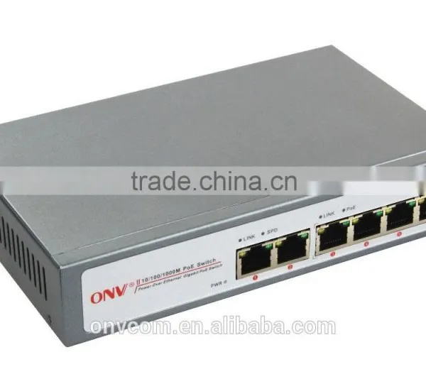 Good Quality Fast Ethernet 4 Port Gigabit Oem Ehternet Switch Poe Switch 48V 802.3af photo-2