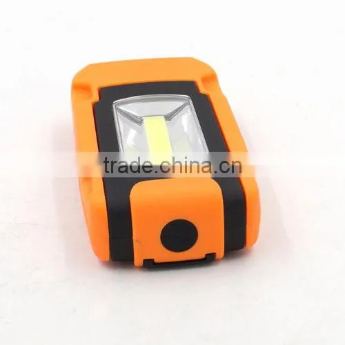 Bright COB Working Flashlight With Magnet And Hook Powered by AAA Battery photo-4