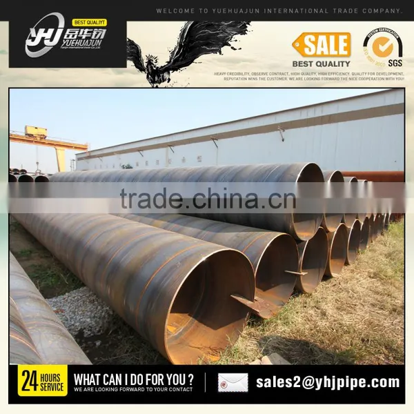 SSAW Pipe Producing Mill Spiral Pipe LineSAW FARM IRRIGATION PIPE WITH GOOD PRICE3 to 12m Length, API 5L OIL /GAS PIPE LINE /SPI photo-4