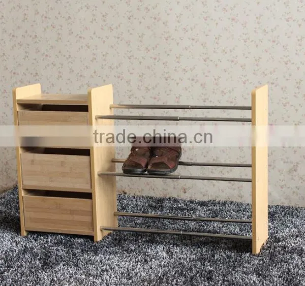 Wooden Shoe Rack