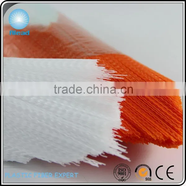 PP Wave Plastic Filament Curved Fiber in Different Shiny Colors for Making Cheaning Brush photo-3