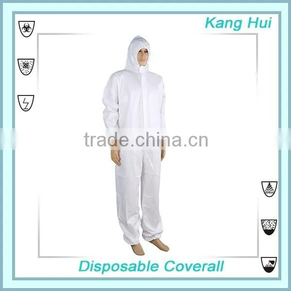 Medical Equipment Personal Protective Polypropylene Nonwoven Disposable Coverall photo-2