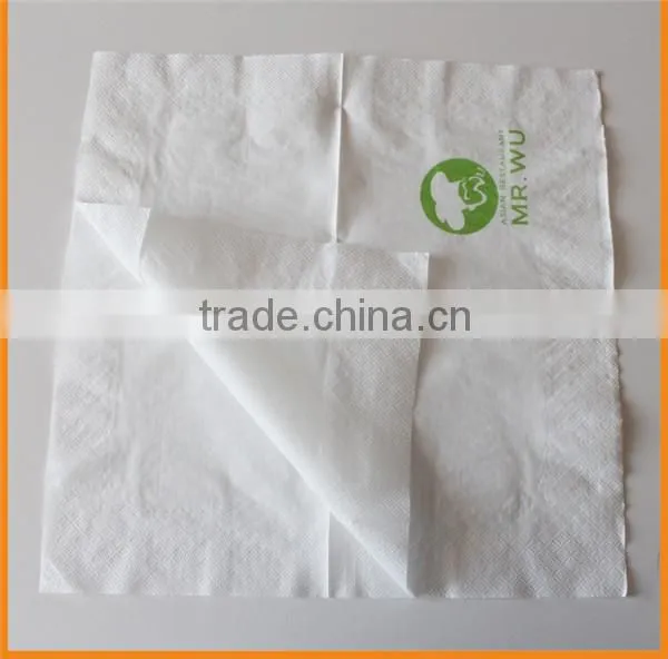 Cocktail Wood Pul Virgin Beverage Napkin 1/4 Fold Printed Napkin photo-4