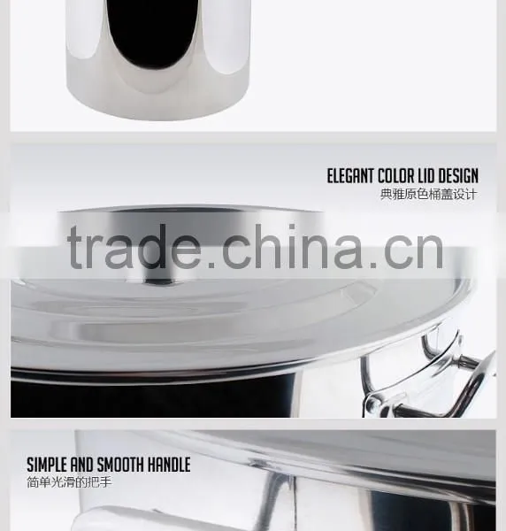 Large Metal Stainless Steel Restaurant Catering Cooking Pots photo-4