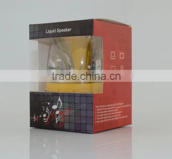 Popular Mini Portable Liquid Speaker Wireless Mini Bluetooth Speakers Smart Speaker Support SD/TF Card for Mobile Phone and MP4 photo-5