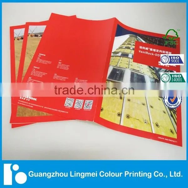 Film Lamination Surface Finish and Book Product New Brochure Printing photo-3