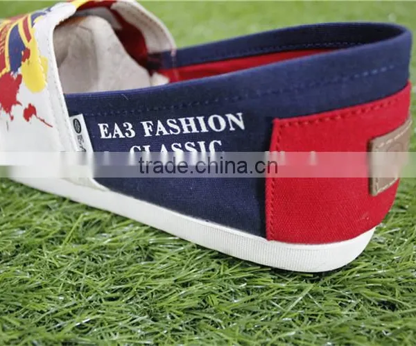 The Union Flag Fashion Classic Canvas Stock Shoes photo-4