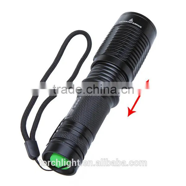 2000Lm CRE E XM-L XML T6 Zoomable Adjustable 18650 LED Led Torch Flashlight photo-6