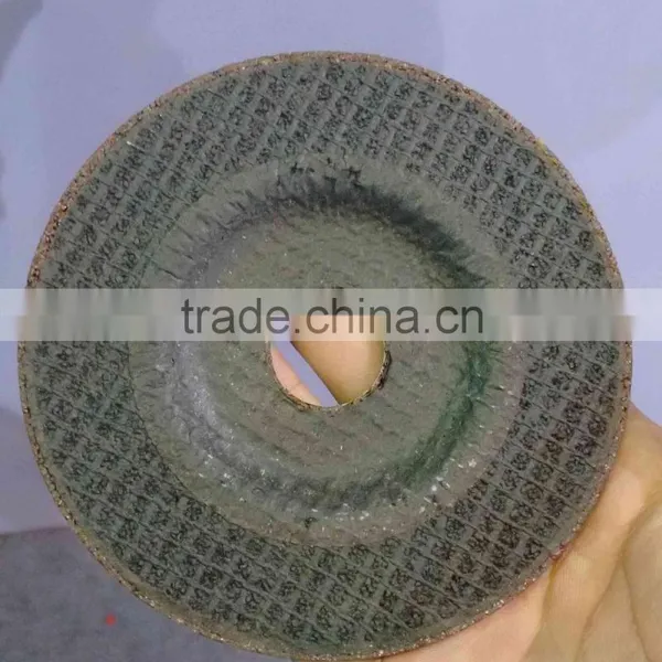 H550 115mm Black Resin Deoressed Center Grinding Wheel for Inox/metal From China Factory photo-3