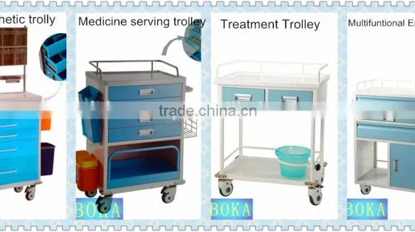 Medical Hospital Cart With Wheels photo-4