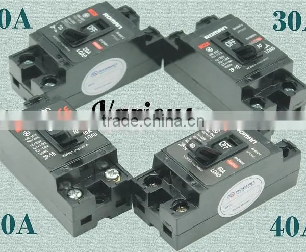 Rated Curent 40 Load, 2P-1E, MCCB, High Quality, New Type Circuit Breaker photo-3