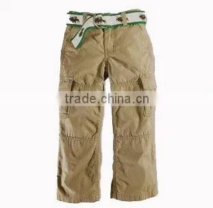 Kid's Canvas Pants