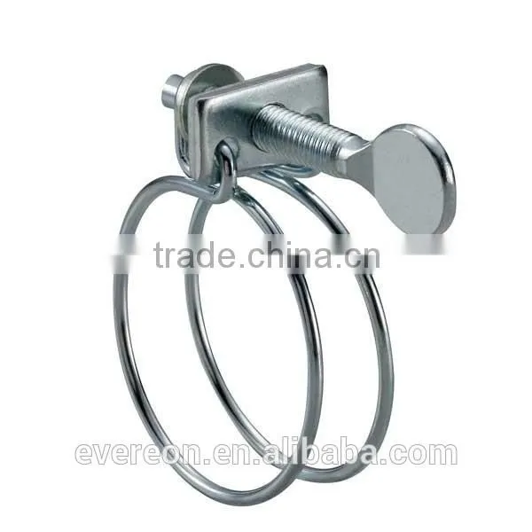 Flat Handle Wire Hose Clamp