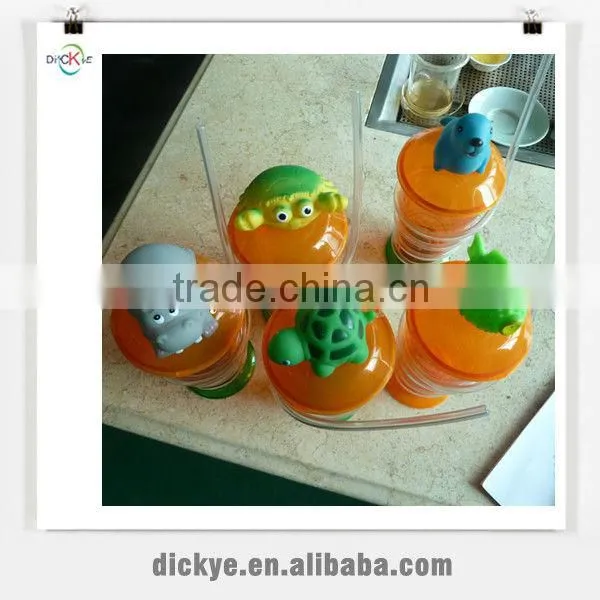 Plastic Cups With Straw and Lid photo-6