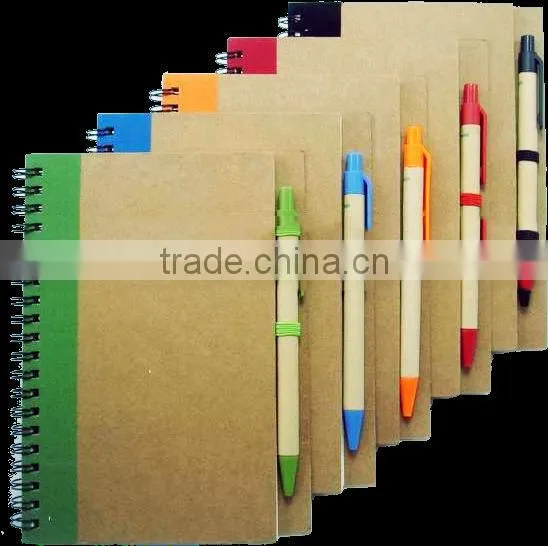 Notebook with pen