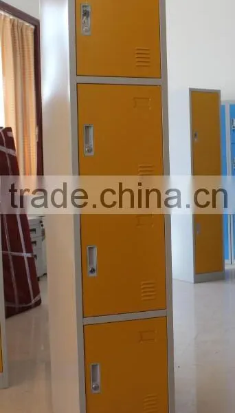 Metal 4-tier Door Storage Locker for Kids photo-2