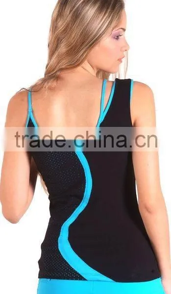 Womens Sports Wear Sports Clothing Ladies Sports Singlet photo-3