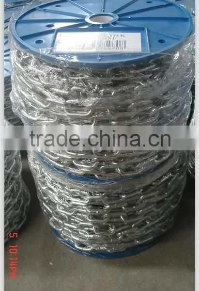 DIN5685 G80 Short or Long Link Chain Standard Galvanized Stainless Steel Link Chain photo-2