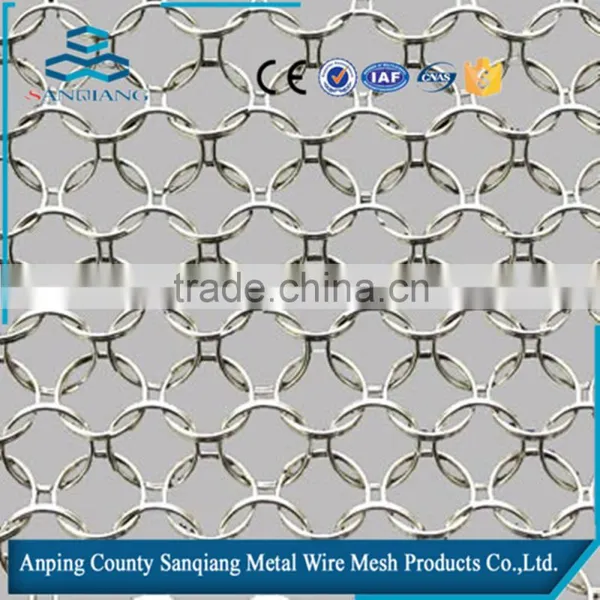 Chain Braid Ring Mesh for Building Exterior and Interior Decoration photo-3