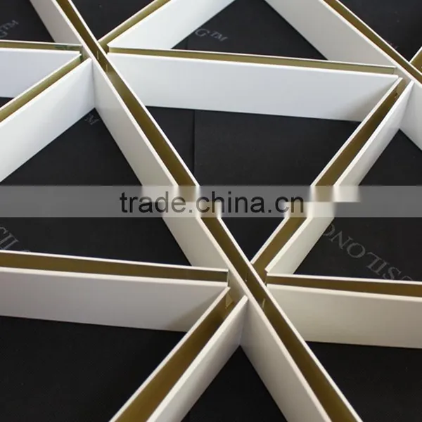 ISO Certified Modern Aluminum Open Metal Grid Ceiling Suspended Ceiling photo-6