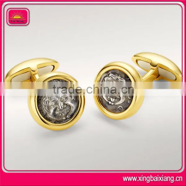 New Design Promotional Custom Bean Shape Cuff Button photo-5