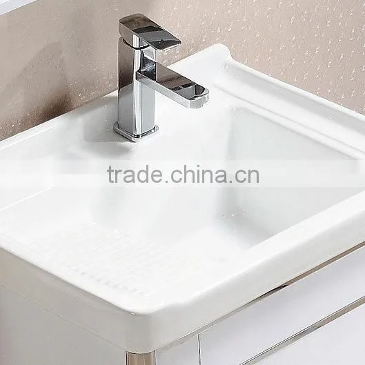 ROCH 8055 Modern Stainless Steel Floor Standing Bathroom Cabinet photo-2