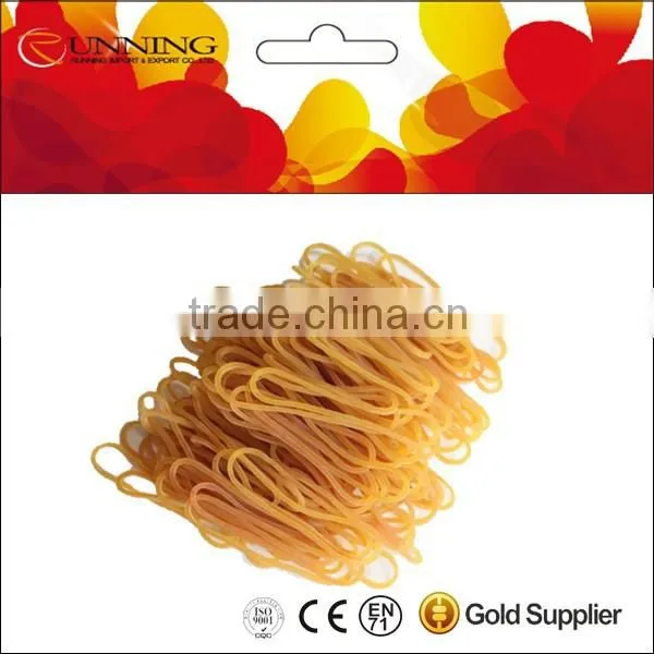 100% Natural Yellow Elastic Rubber Band photo-6
