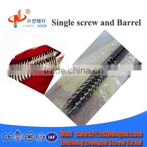 Single/Twin Extruder Screw and Barrel for HDPE Plastic Blow Molding Machine photo-3