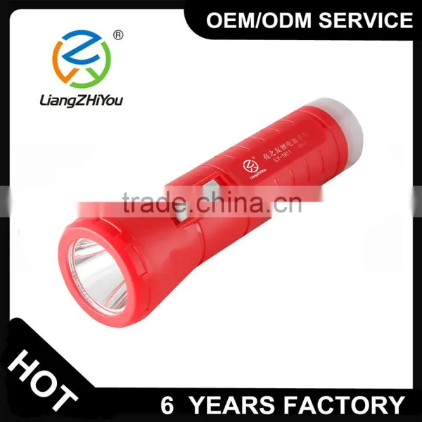 Factory Wholesale High Quality Led Flashlight With Bright Tail Light photo-3