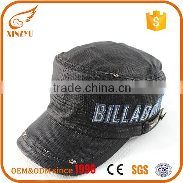New Style Promo Season Flat Top Military Cap Military Officer Cap