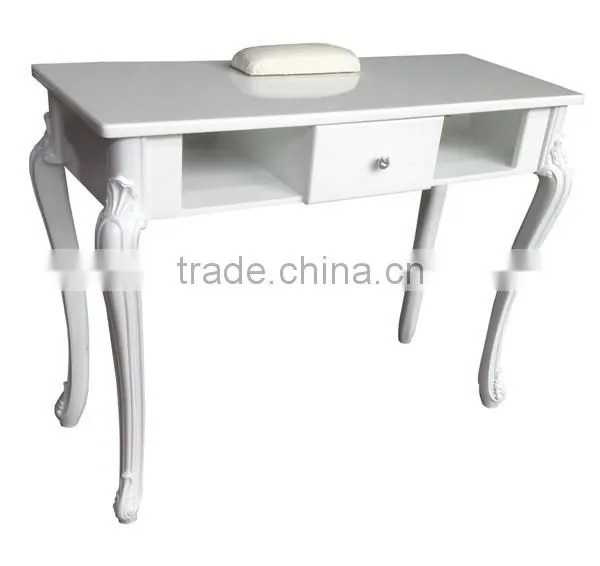 LNE-100 Double Nail Table Manicure Desk for 2 People Salon Table photo-2