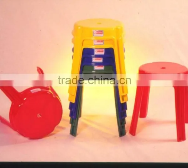 PLASTIC ROUND STOOL 5555 photo-2