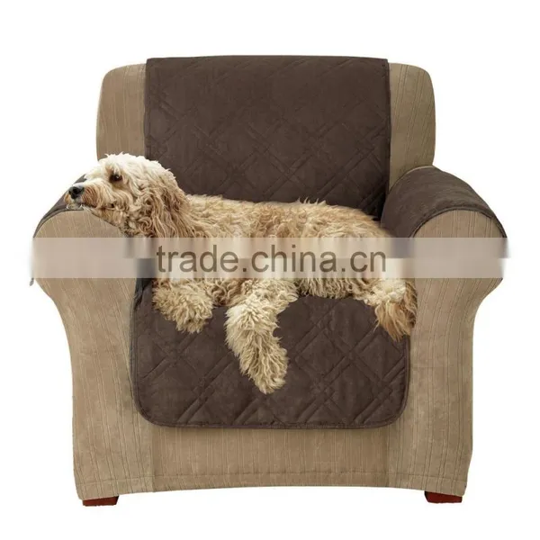 Reversible Water Repellent Pet Children Sofa Armchair Protector Cover (452502) photo-2