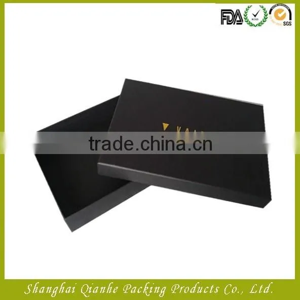 Black Hot Selling Cradboard Paper Box for Garment photo-4